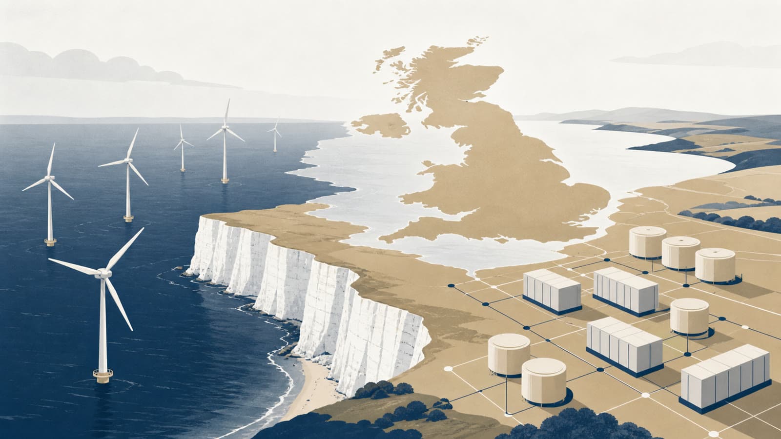 Editorial illustration for: Ofgem moves 16 long-duration storage projects into next stage